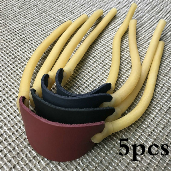 Details about   5PCS Outdoor Elastica Elastic Bungee Rubber Band For Slingshot Catapult 3x6mm 
