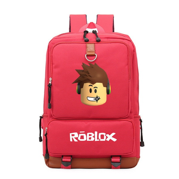 Pastele Roblox Custom Backpack Personalized School Bag Travel Bag Work Bag  Laptop Lunch Office Book Waterproof Unisex Fabric Backpack