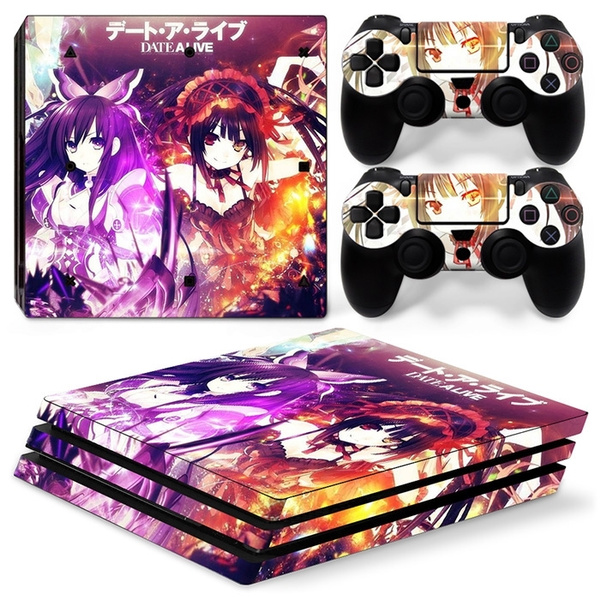 Video Game Custom Sticker Sticker PS4 Pro Console Controller Protective  Film Skin-Japanese anime | Wish