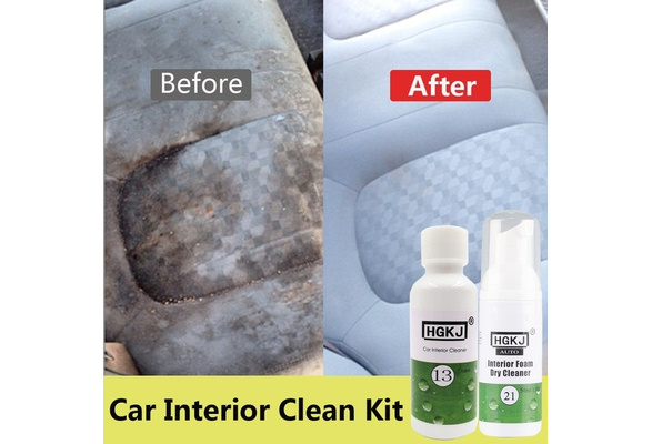 50ml Car Interior Cleaning Kit Fabric Cleaning Foam Cleaning