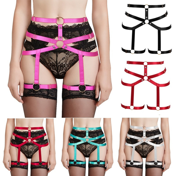 Women Leg Waist Stockings Garter Belts 