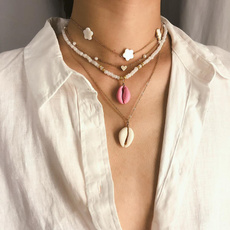 pink, Chain Necklace, Jewelry, Chain