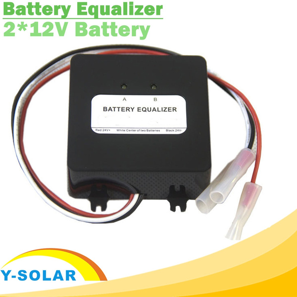 Battery Balancer for 2 X 12V Lead Acid Battery Bank System N*12V Battery  Equalizer