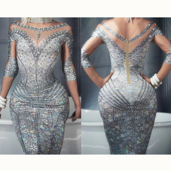 bling bodycon dress