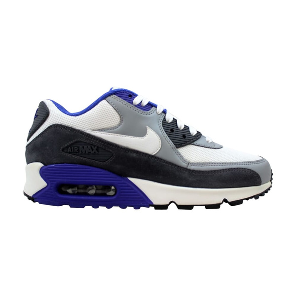Nike Air Max 90 Essential White/Silver-Dark Grey 537384-122 Men's | Wish