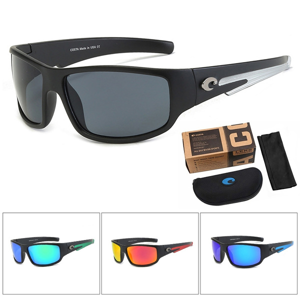 Brand Designer Outdoor Sports Fishing Sunglasses for Men Cycling Surfing  Offshore Angling Mirror Sunglasses