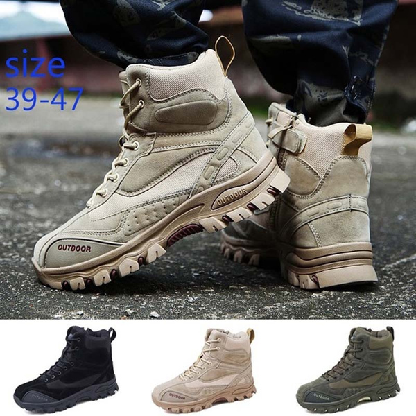 short military boots