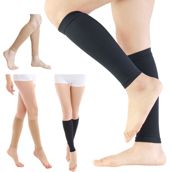 1Pair Compression Leg Sleeve Relieve Varicose Veins Circulation Sport