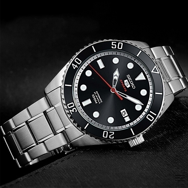 SEIKO 5 Series 100M Diving Watch 23 Gear Japanese Movement Automatic  Mechanical Watch Green Water Ghost | Wish