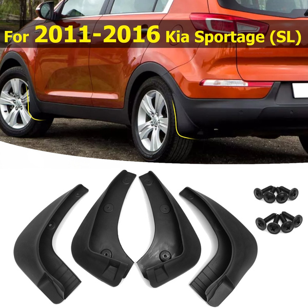 Regard L compatible with Kia Sportage 2011-2016 4pcs PP Plastic Mud Flaps Splash Guard Fender Car Styling Mudflaps