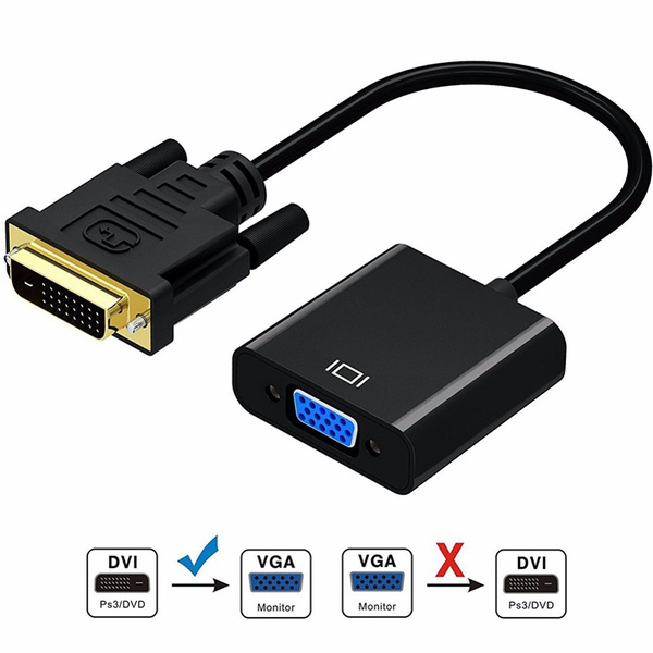 VGA Female Video Converter Adapter DVI 