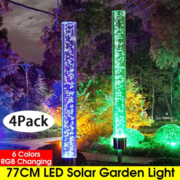 4pcs 2pcs Garden Solar Lights Outdoor, Solar Powered Led Garden Lights Bubbles