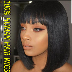 wig, Beauty Makeup, lacefronthumanhairwig, Straight Hair