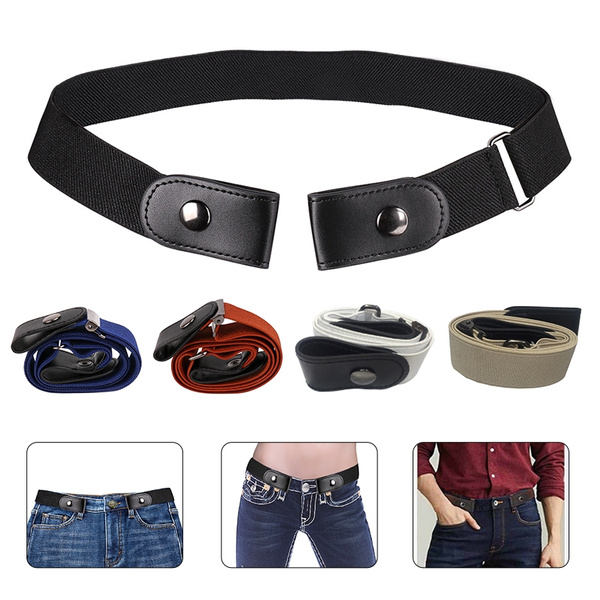 Buckle-Free Elastic Belt for Jean Pants Dresses No Buckle Stretch Waist  Belts