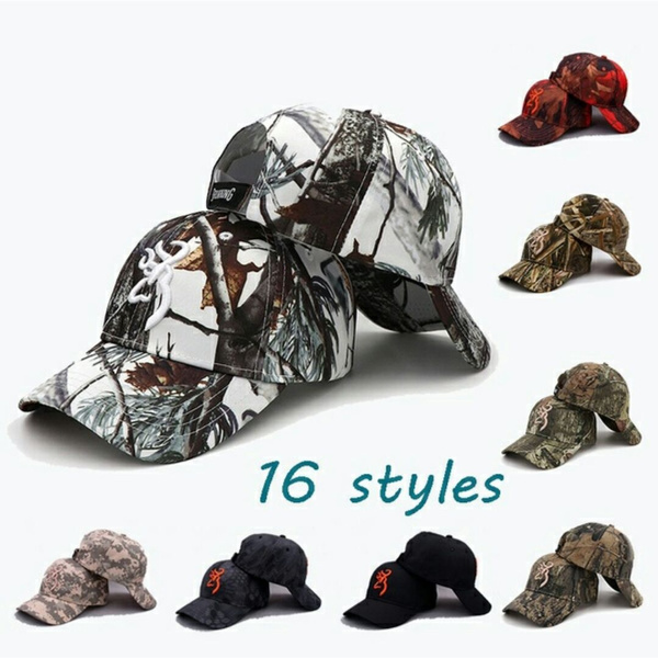 Camo Baseball Cap Fishing Caps Men Outdoor Hunting Camouflage Jungle