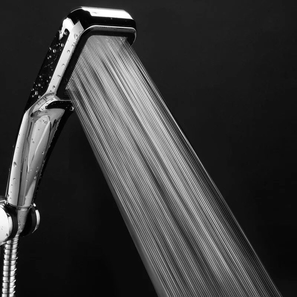 Shower Head Pressure Rainfall White Water Saving Filter Spray High Pressure 