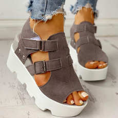 casual shoes, wedge, Outdoor, Women Sandals