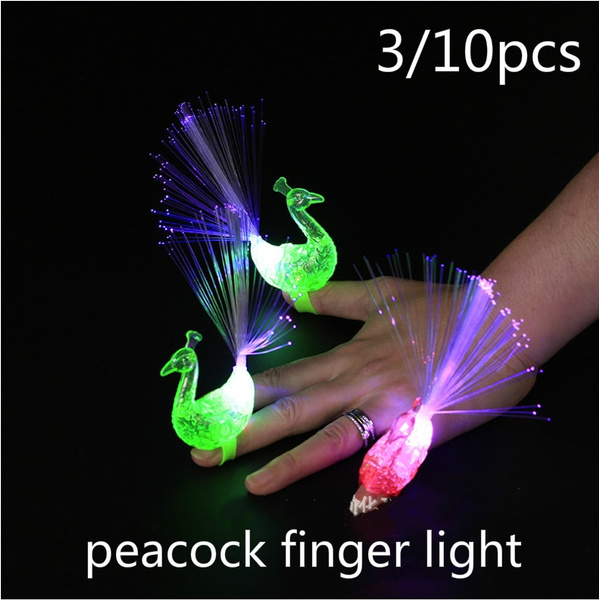 Finger store light toy