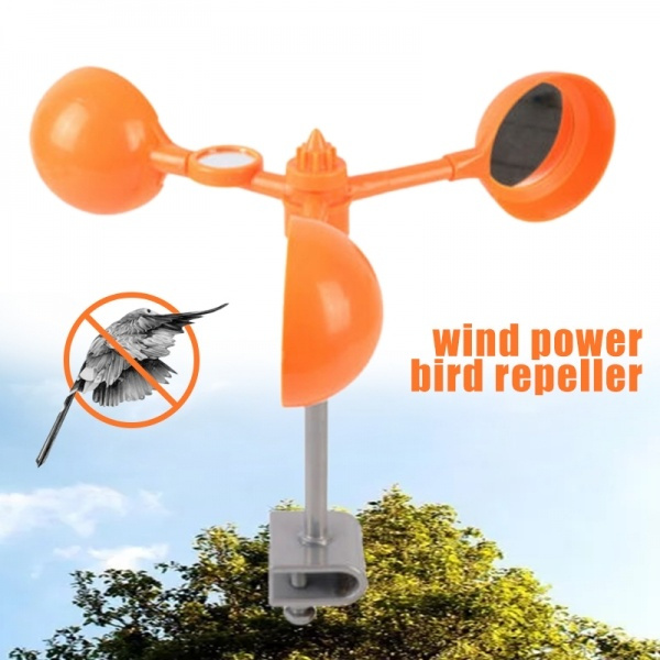 1PC 360° Bird Wind Power Pigeon Repeller Scarer Deterrent for Farms | Wish
