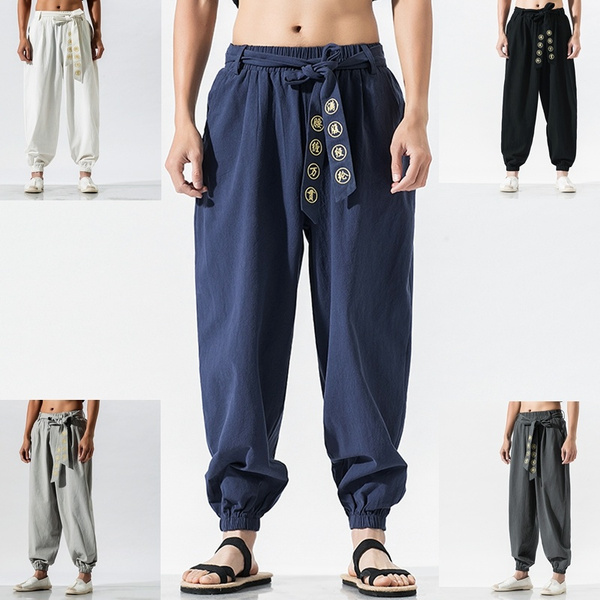 Buy Wing Chun Kung Fu Pants, Pants for Woman and Man, Light Smooth Pants,  With Embroidery, 100% Rayon Online in India - Etsy