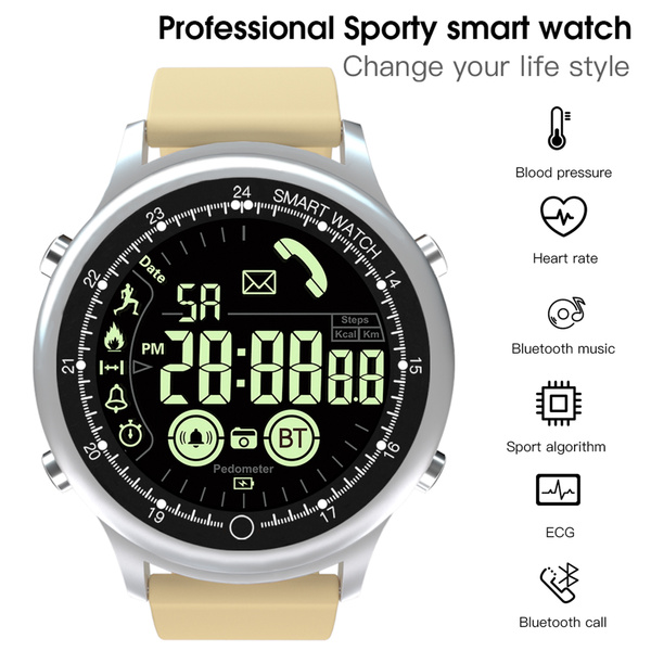 EX28 Sport Smart Watch Waterproof IP68 5ATM Passometer Xwatch Swimming  Smartwatch | Wish