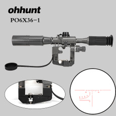 illuminated, Hunting, svd, rail