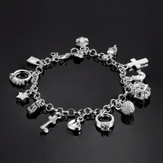 Crystal Bracelet, Fashion, Star, Chain