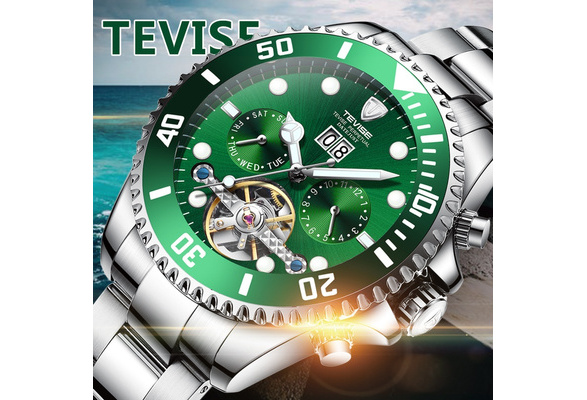 Wish Avis clients TEVISE T823F Men s Automatic Mechanical Clock