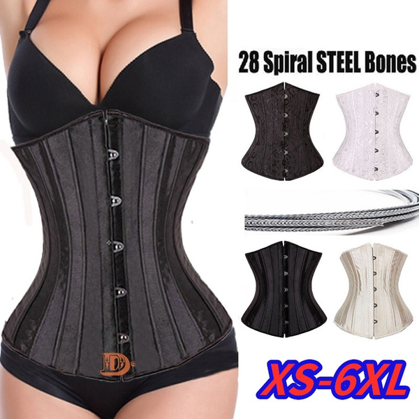 Women's Shapewear Underbust Corset With Steel Bone And Waist