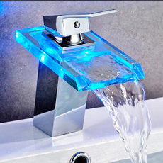 water, mixertap, LED faucet lights, tap