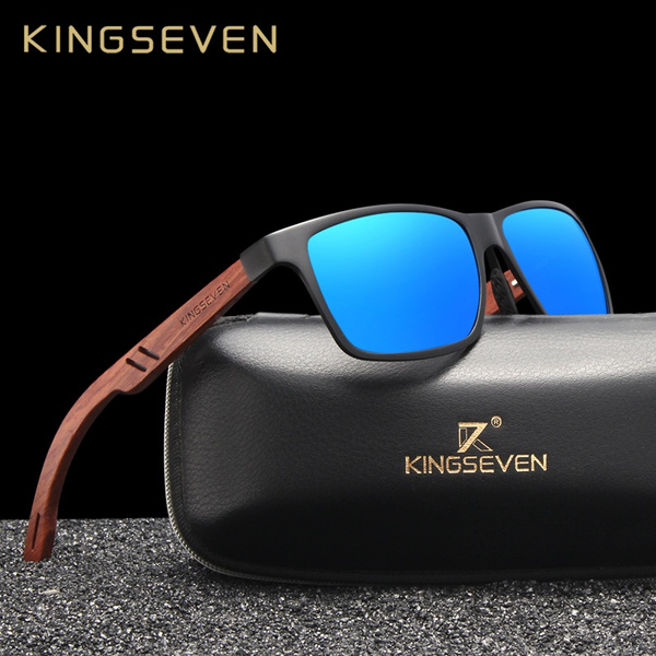 Kingseven men vintage aluminum best sale polarized sunglasses