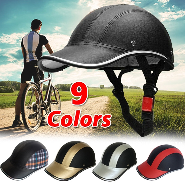 baseball cap bike helmet