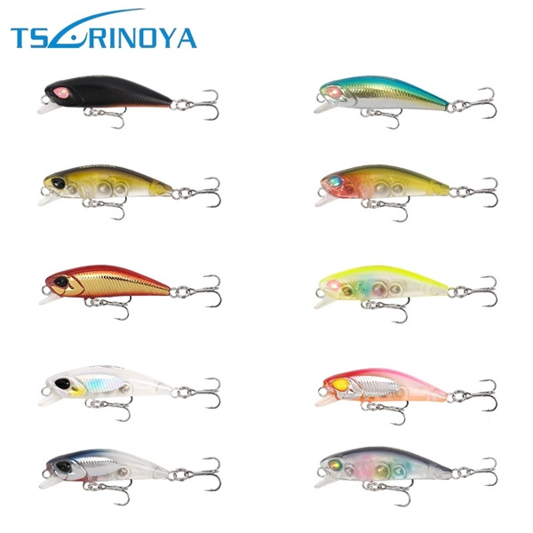 Tsurinoya 10pcs/lot 42mm/2.8g Minnow Fishing Lure Trout Swimbait
