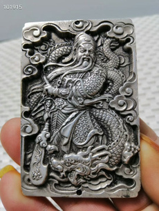 Antique, Jewelry, guanyu, silvermedal