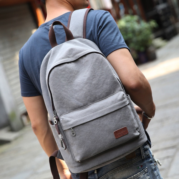 muzee canvas backpack