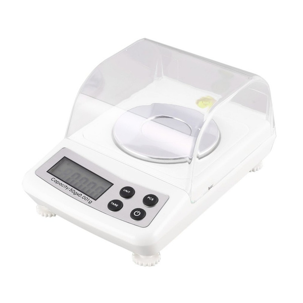 Mini Precision Scale, [50g 0.001g] Digital Pocket Scale With 50g