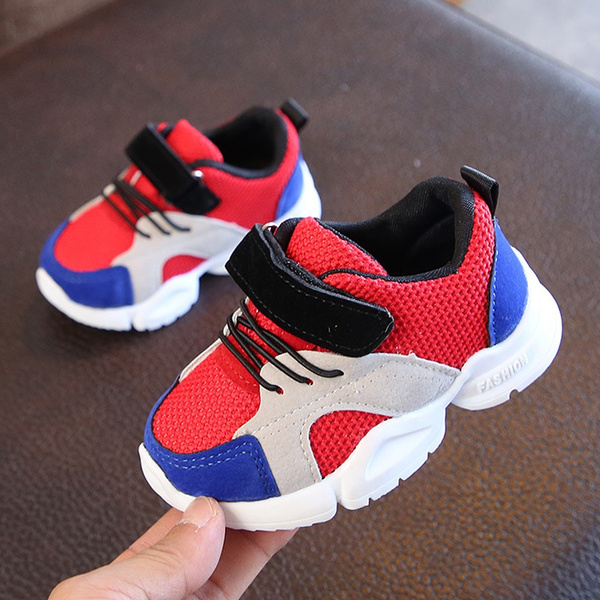 Boys Girls Kids Athletic Trainers Sports Running Child Mesh Casual Shoes Infant 