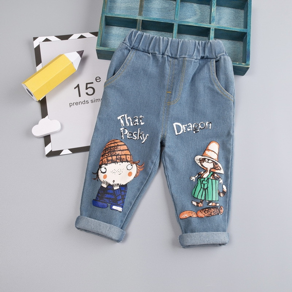 Boy's Casual Jeans Outfit Plaid Pattern Shirt Ripped Denim - Temu