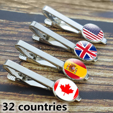Fashion, Simple, tie clips for men, Stainless Steel