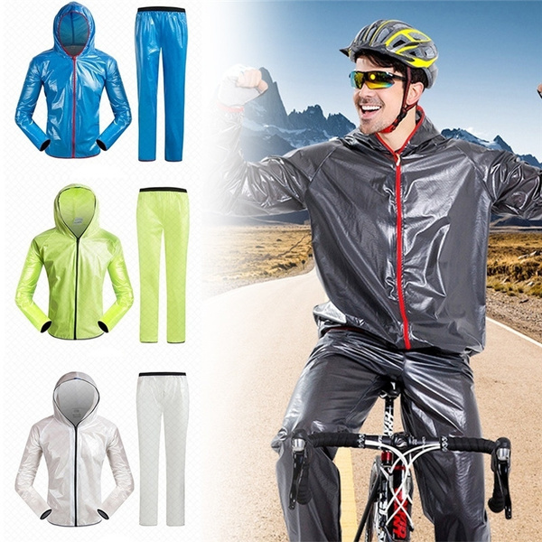 cycling rain suit