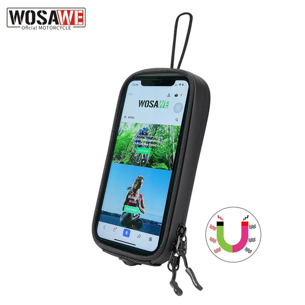 WOSAWE Motorcycle Phone Tank Holder Bag Motorcross Waterproof