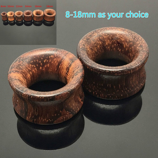 Wood plugs and on sale tunnels