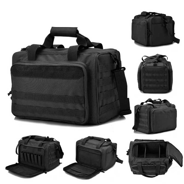 Tactical gun shooting range bag Multi-function outdoor CS shooting ...