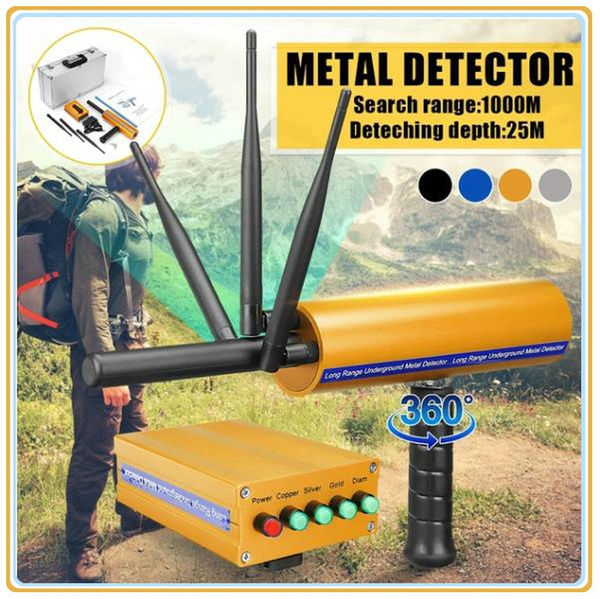 Metal Detector 1200M Search Range Professional Handhold Antenna Metal