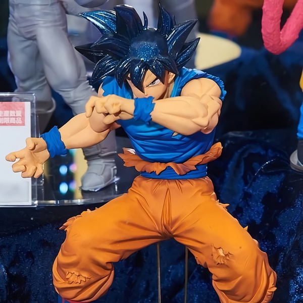 Banpresto Dragon Ball Super Blood Of Saiyan BOS Goku Ultra Instinct PVC  Figure Model Doll Toys