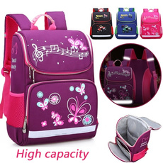 butterfly, Shoulder Bags, School, girlsbag