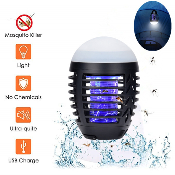 Trampa para insectos Bug eléctrica Mosquito Killer Lámpara LED de control de plagas de la lámpara Killer Trampa para insectos Bug eléctrica Mosquito Killer Lámpara LED de control de plagas de la lámpara Killer