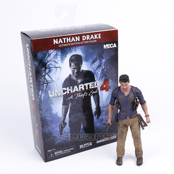NECA Uncharted 4 A thief's end NATHAN DRAKE Ultimate Edition PVC