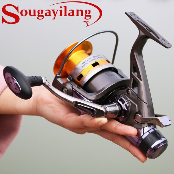 Sougayilang Fishing Reel 9+1bb Spinning Fishing Reels - Left and Right  Interchangeable Handles