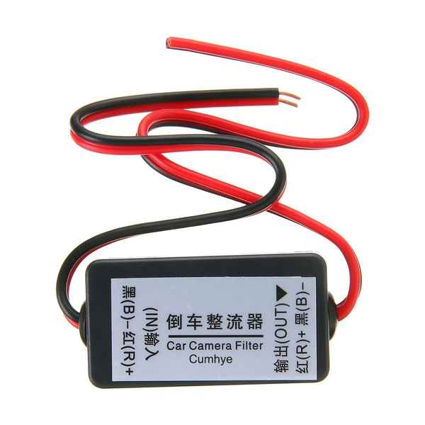 12V DC Power Relay Capacitor for Car Rearview Camera Filter Connector Plastic 5W from Car Stickers - price 26.17 12V DC Power Relay Capacitor for Car Rearview Camera Filter Connector Plastic 5W from Car Stickers - price 26.17
